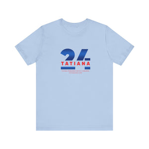 Tatiana Fernandez 24 Icon Soft Short Sleeve T-Shirt - Tatiana Fernandez for Congress