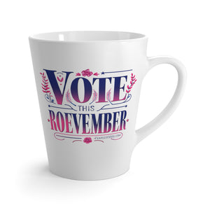 Roevember Blossom Latte Mug - Fearless Vote